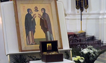 Ковчег с частицами мощей святых Петра и Февронии будет находиться в Троицком храме Нижнего Новгорода 9-26 февраля