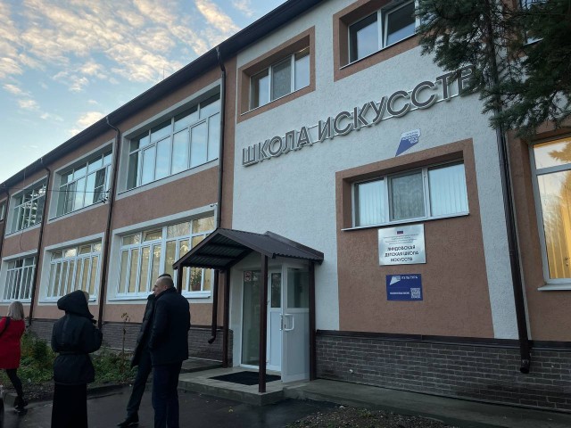 В селе Линда после капительного ремонта открылась Детская школа искусств В селе Линда после капительного ремонта открылась Детская школа искусств