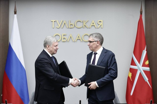 Ульяновский и тульский губернаторы подписали соглашение о сотрудничестве