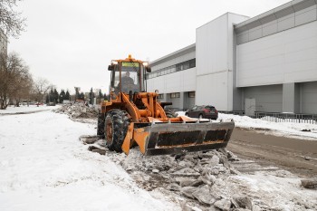 Более 800 тысяч кубометров снега вывезено с улиц и придомовых территорий Нижнего Новгорода с начала зимы