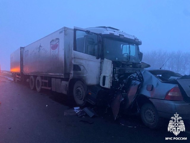 Пять человек погибли на трассе М-5 в Оренбургской области 