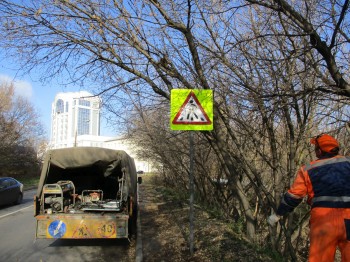 Новые знаки установлены на чебоксарских дорогах в целях обеспечения безопасности
