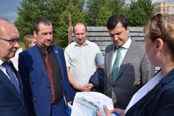 Группа мониторинга &quot;Единой России&quot; во главе с депутатом Госдумы от Нижегородской области Денисом Москвиным оценила ход реализации нацпроектов в Костроме