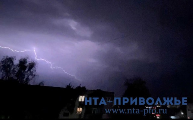 Грозы с градом накроют Ульяновскую область 5-6 августа