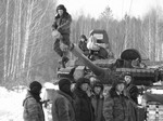 Тактические учения на Дзержинском полигоне