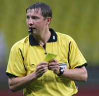Нижегородец Егоров второй раз подряд признан лучшим футбольным арбитром России 2007 года