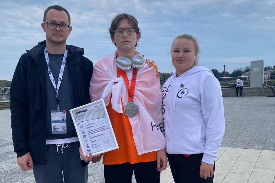 Студент из Городца стал призёром финала Чемпионата технологий
