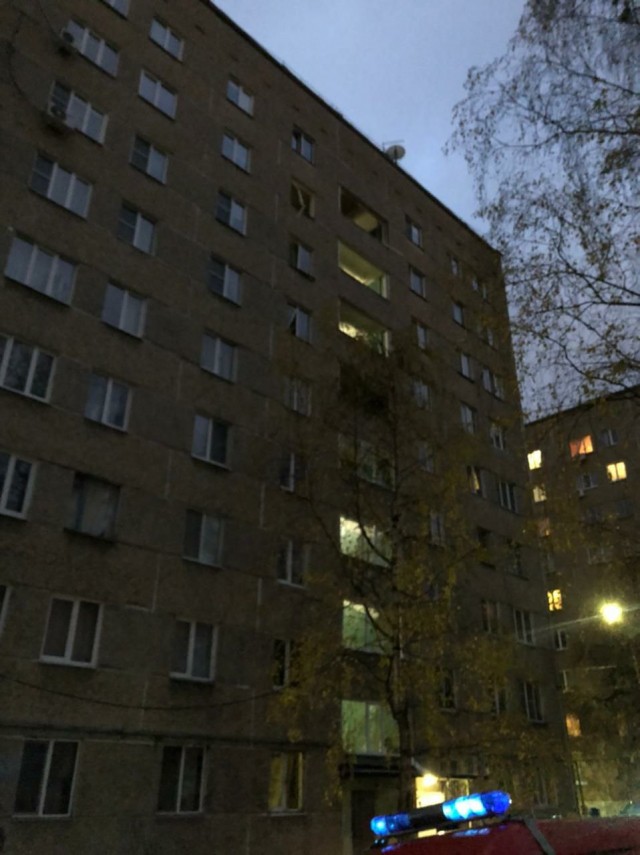 Один человек пострадал при взрыве газа в девятиэтажке в Ижевске