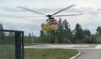 Новый борт санавиации Ми-8 начал работать в Прикамье