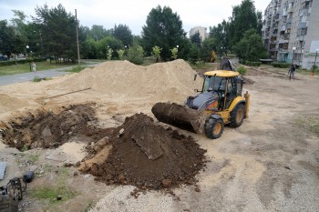 Благоустройство сквера имени Грабина в Московском районе Нижнего Новгорода должны завершить к 1 сентября