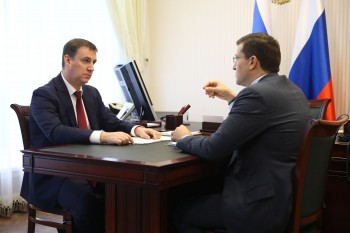 Дмитрий Патрушев и Глеб Никитин обсудили развитие сферы АПК Нижегородской области
