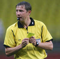 Нижегородский арбитр Егоров включен в список арбитров, рекомендуемых в ФИФА для обслуживания международных матчей в 2009 году