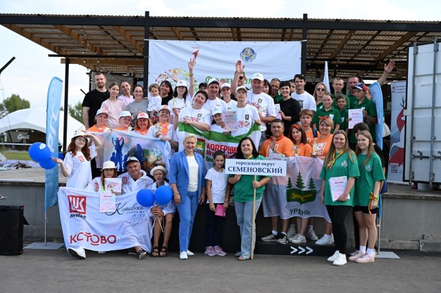 Сборные команды округов Нижегородской области приняли участие в семейной парусной регате