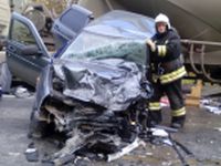 Человек погиб в результате столкновения двух автомобилей и цементовоза под Богородском Нижегородской области