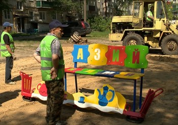 Двенадцать дворов благоустроят в Кулебакском районе Нижегородской области в 2019 году