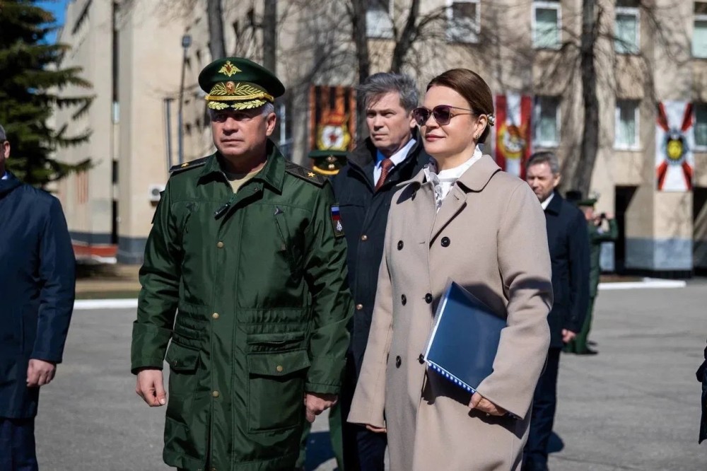  Анна Цивилева приняла участие в сборах Минобороны РФ в Нижегородской области