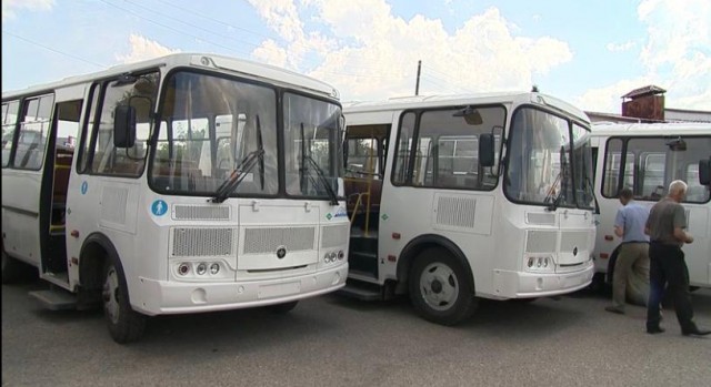 Шесть новых автобусов пополнили муниципальный автопарк в Починках в Нижегородской области