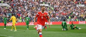Нижегородец Денис Черышев стал лучшим игроком мачта открытия чемпионата мира по футболу в России 