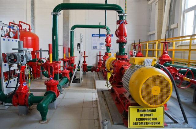 АО "Транснефть-Верхняя Волга" отремонтировало сети пожаротушения ЛПДС "Староликеево"