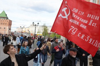 Как празднуют День Победы в Нижнем Новгороде - фото