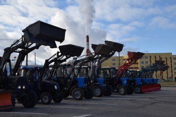 Смотр коммунальной техники провели в Чебоксарах в преддверии зимнего сезона