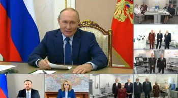 Владимир Путин дал старт лаборатории Роспотребнадзора в Оренбуржье по ВКС