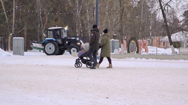 Опыт зимнего содержания благоустроенных пространств Дзержинска получил положительную оценку