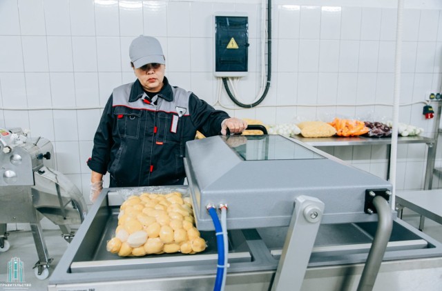 Цех переработки овощей в рамках "Фабрики готовой еды" открыли в Чувашии