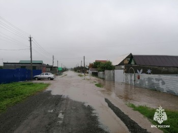 Деревню Озёрное в Башкирии за ночь подтопило проливным дождём