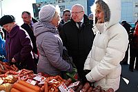 Валерий Шанцев оценил работу сельскохозяйственных ярмарок выходного дня в Нижнем Новгороде