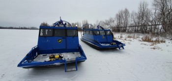 Два амфибийных маломерных судна передали в Воротынский район Нижегородской области