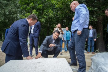 Денис Москвин проинспектировал объекты благоустройства в Нижнем Новгороде