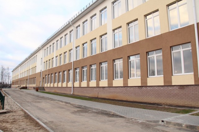 Строительные работы на школе в поселке Ветлужский завершены