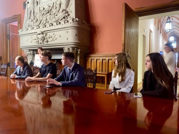 Участники «Школы юного дипломата» из Нижегородской области посетили Москву