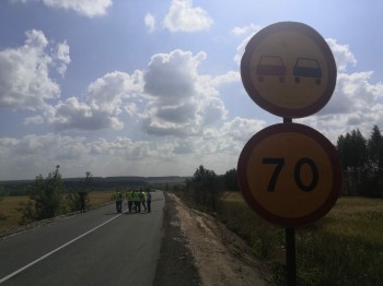 Участок дороги Ковернино – Шадрино в Нижегородской области отремонтировали по нацпроекту