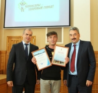 Житель города Чебоксары Дмитрий Сыров стал победителем конкурса на лучшую эмблему &quot;Чебоксары – здоровый город&quot;

