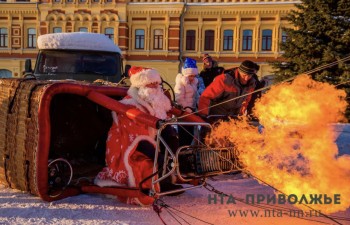 Новогодняя площадка на Нижегородской ярмарке откроется 28 декабря