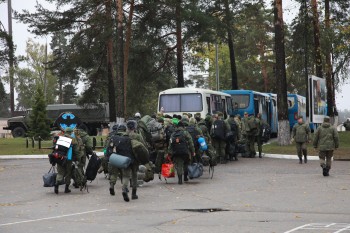 Отправка мобилизованных нижегородцев в учебные военные части прошла 29 сентября