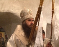 Владыка Георгий освятил подземную церковь в Сарове