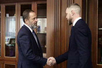 Игорь Комаров встретился с федеральным инспектором по Пермскому краю 