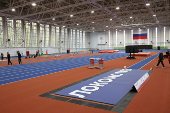 Легкоатлетический манеж открыли в Нижнем Новгороде