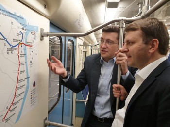 Глеб Никитин и Максим Орешкин обсудили развитие транспортной инфраструктуры Нижнего Новгорода 