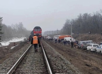 Прокуратура опубликовала фото с места схода вагонов в Ульяновской области