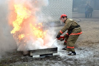  Состязания добровольных пожарных дружин прошли на Арзамасском приборостроительном заводе