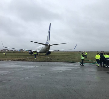 Аэропорт Перми вернулся к работе в штатном режиме после инцидента с турецким Boeing-737 (ВИДЕО)