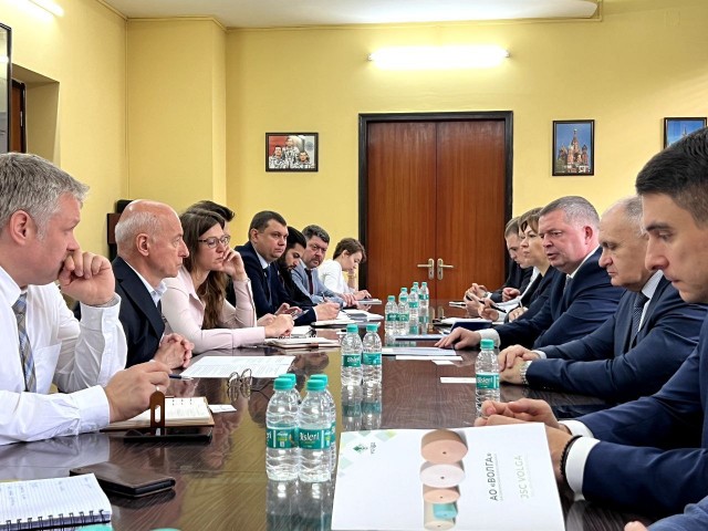 Нижегородская делегация встретилась с торгпредом РФ в Индии Александром Рыбасом