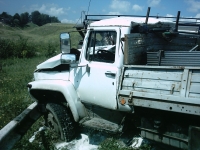 В Нижегородской области при столкновении грузовика и УАЗа пострадали 3 человека
