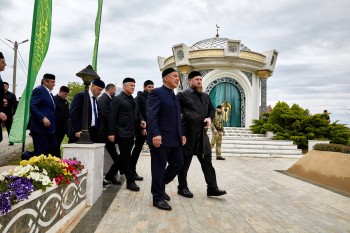 Рустам Минниханов посетил Чечню с однодневным визитом