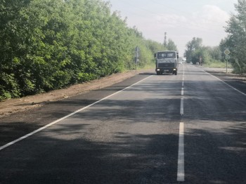 Отремонтированная дорога к поселку Нобеля на Бору получила положительную оценку госкомиссии