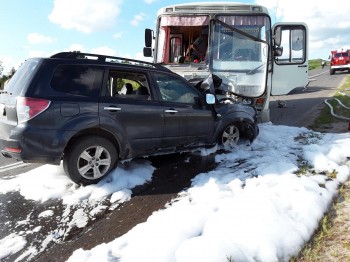 Семь человек пострадали в ДТП с участием служебного автобуса на трассе Перевоз - Шатки в Нижегородской области 
